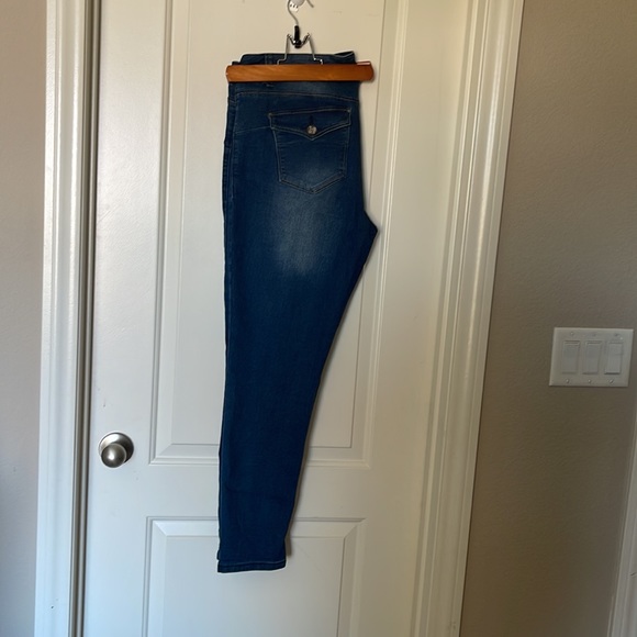 Thorn Straight Leg Blue Jeans Faded size 12 - Picture 9 of 9